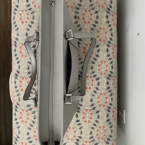 Genuine Bag/Tote Ash Grey 16x11x6 Pristine - Picture 6 of 8